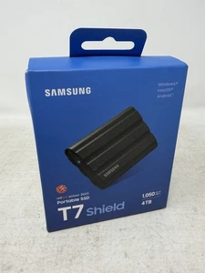 Samsung MU-PE4T0S/AM 4TB External SSD (Black) - Picture 1 of 3