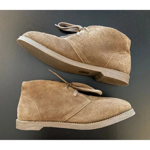 J. Botas Chukka Crewcuts 1990 MacAlister Gamuza Niños Talla 7 Camel Con Cordones - Imagen 1 de 10