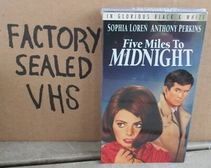  Five Miles to Midnight (VHS, 1962) New Sealed - Picture 1 of 2