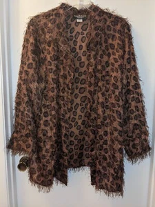 Camicia/giacca Russell Kemp donna New York mohair con bottoni copricapo taglia 2X 24 - Foto 1 di 12