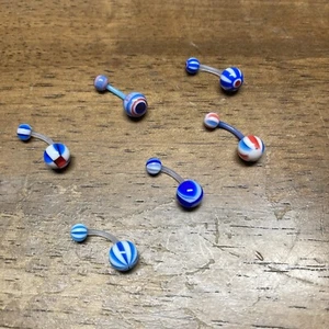 Bauchringe, 6 Stück flexibel  - Bild 1 von 5