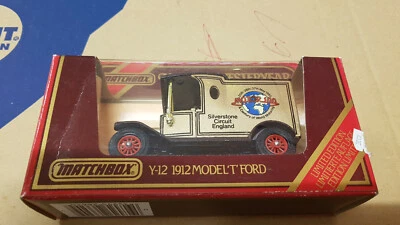MM - Matchbox Models of Yesteryear Y-12 Ford Model T gold "Motor 100" OVP - Bild 1 von 2