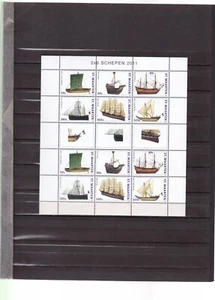 Saint Martin Ships boats Bateaux mnh complete Sheet of 2 sets with logos 2011 - Picture 1 of 1