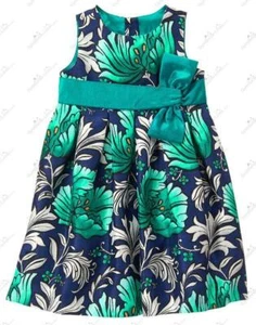 Neu mit Etikett Gymboree Smaragd Party Blumen Kleid GRÖSSE 3T 4T 5T MÄDCHEN ELEGANT MÄDCHEN GRÜN - Bild 1 von 1
