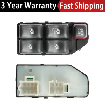 Front Left Window Switch For Pontiac Sunfire & Grand Prix Sedan 4-Door 10290242  - Image 1 of 4