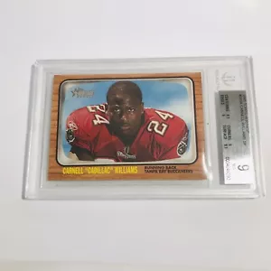 Topps Heritage Carnell Cadillac Williams 2005 #343A SGB 9 - Imagen 1 de 3