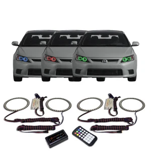 RGB Multi Color Bluetooth Headlight Halo kit for Scion tC 11-13 - Bild 1 von 6