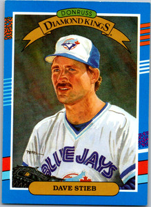 1991 Donruss #1 Dave Stieb Excellent