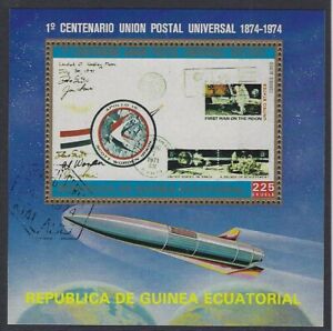 v5279  Äquatorialguinea/ UPU  MiNr Block 109  o