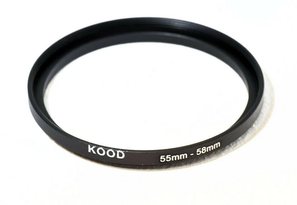 Stepping Ring 55-58mm 55mm to 58mm Step Up Ring Stepping Rings 55mm-58mm - Image 1 of 1