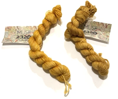 Muse 2320 Fiber Yarn Starling Mini 2 PLY Fingerling ATREYU SPHINX GATE Lot of 2 - Image 1 of 4