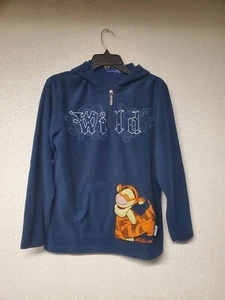 Disney Woman's Fleece Hoodie with Tigger on the front & the word Wild - Small - Picture 1 of 3