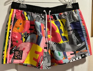 Adidas Swim Trunks Boys Size Large "BE ONE" GRAPHIC - Picture 1 of 4