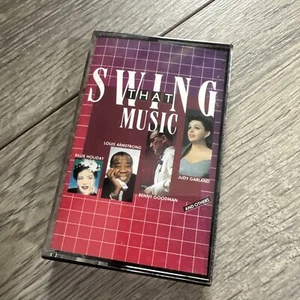 Swing That Music Music Cassette Tape Louis Armstrong Billie Holiday - Picture 1 of 6