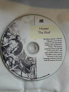Homer: The Iliad unabridged Audio Book Mp3 CD - Photo 1/2