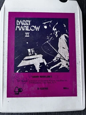Barry Manilow Barry Manilow II 1974 8-Track S-123765 Untested - Image 1 of 2