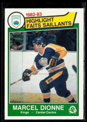 Marcel Dionne 1983-84 O-Pee-Chee #151 NMT - Image 1 of 2