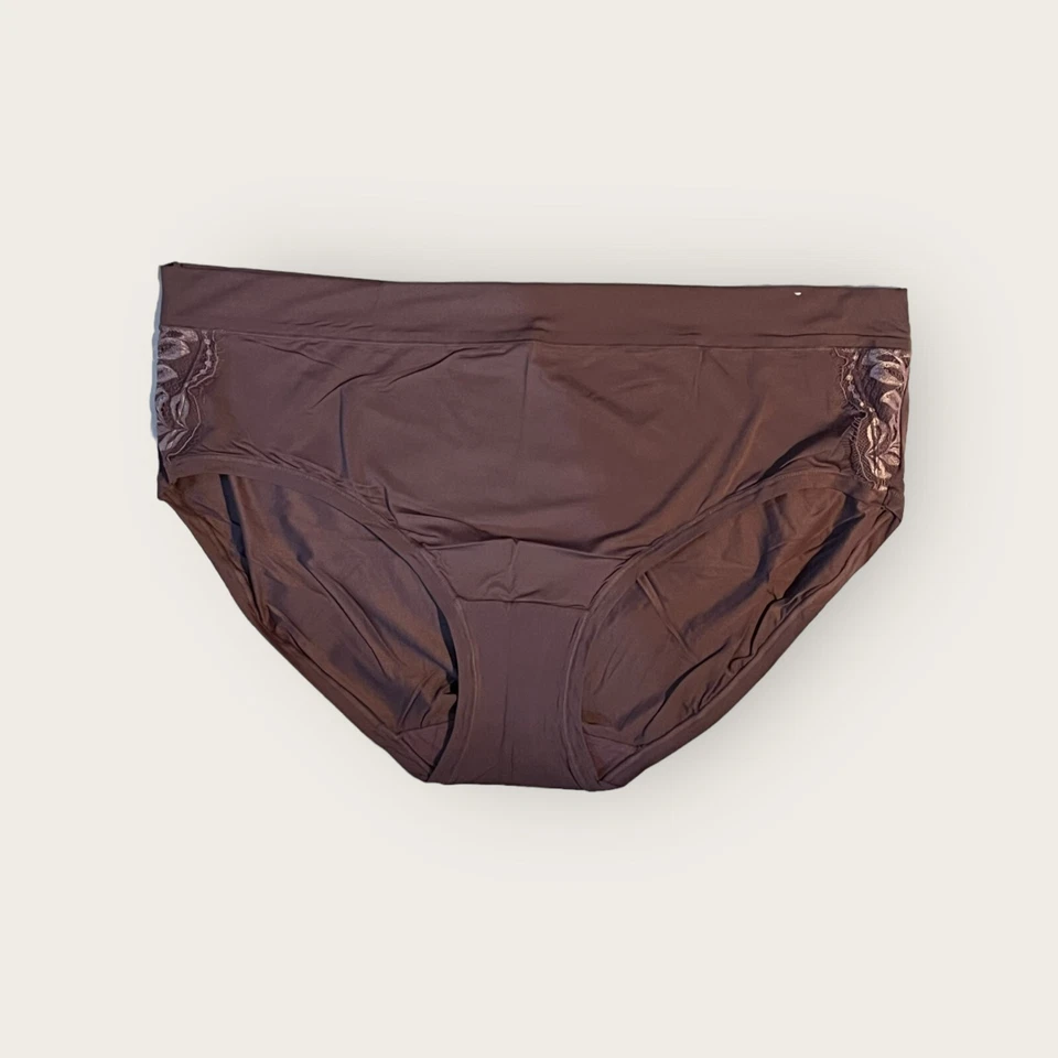 Panty Lane Bryant Cacique 26/28 Comfort Bliss Hipster con encaje Arctic Dusk (4729) Foto 1 de 1