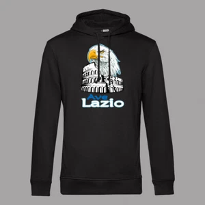 LAZIO FELPA HOODIE LAZIO STADIO AVE LAZIO TIFOSO UOMO ULTRAS REGALO HOOLIGANS - Picture 1 of 1