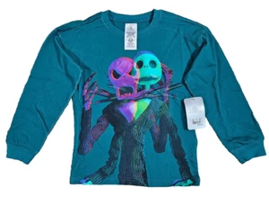 *NWT* Nightmare Before Christmas Dark Tiel Shirt Boy's 5/6 11/12 *PICK SIZE*2Y21 - Picture 1 of 5