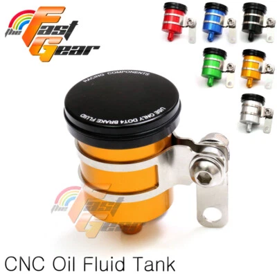 Алюминиевый резервуар для задней тормозной жидкости с ЧПУ подходит для Kawasaki Z750S 2004 2005 - Изображение 1 из 4