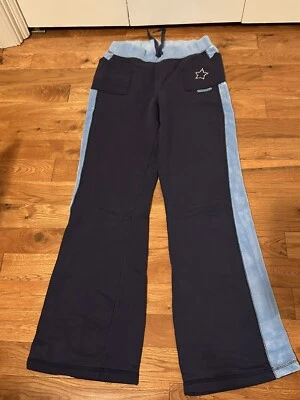Pantalones deportivos/pantalones de pista Skechers para niñas azules talla S con gráficos - All Star Foto 1 de 3