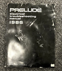1986 Honda Prelude Electrical Troubleshooting Wiring Diagram Manual EWD OEM