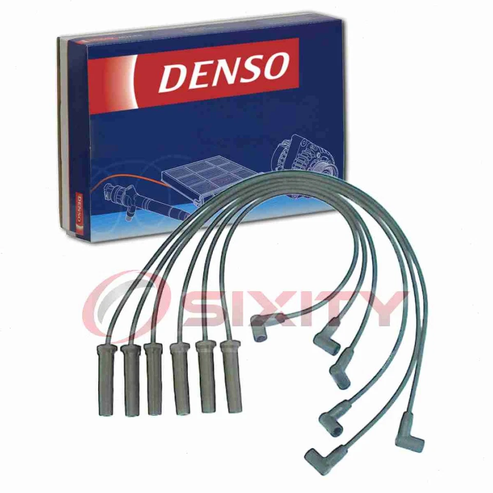 Juego de cables de bujía Denso para Pontiac Grand Am 2000-2005 3,4 L V6 encendido hd Foto 1 de 4