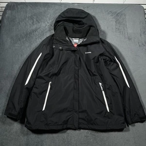 Columbia Chaqueta Para Hombres 2XL Omni-Heat Interchange Impermeable Omni-Tech Abrigo con Capucha - Imagen 1 de 14