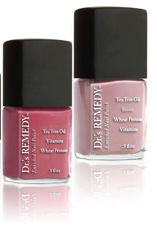Dr’s Remedy Paquete de 3 Kit de Esmalte de Uñas, Feeling Rose-Y Trio, Todo Natural Enriquecido Na Foto 1 de 1