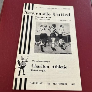 1963/64 Newcastle United v Charlton - Division Two - Picture 1 of 2