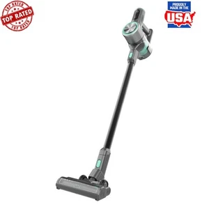 Cordless Stick Vacuum Lightweight 20kPa Suction Pet Hair Multi-Surface Cleaning - Picture 1 of 8