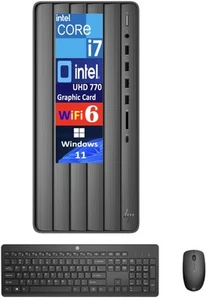 HP ENVY TE01-5000t Intel Core i7-14700 2.10 GHz 16GB DDR4 1TB SSD W11P Desktop - Picture 1 of 5