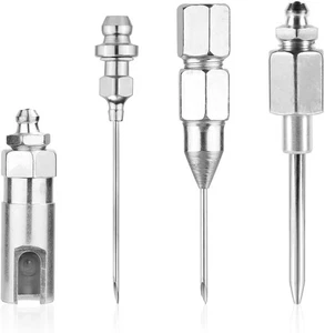 4pcs Grease Gun Needle Nozzle Kit, Tips Point Grease...  - Bild 1 von 7