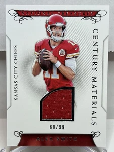 Alex Smith - 2016 National Treasures - Century Materials Patch🔥Chiefs🔥/99 - Bild 1 von 3