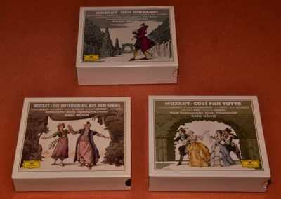 3 Opern von Mozart CD-Boxen (Don Giovanni, Cosi van tute, Entführung Serail) - Bild 1 von 4