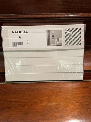 NEW Ikea Nacksta Picture Frame Holds 3 Photos White Minimalist Clips 101.191.73  - Image 1 of 2