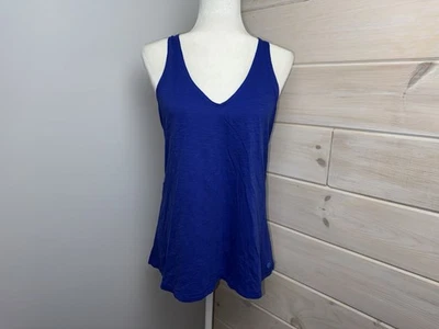 Lilly Pulitzer Luxletic Racer Back Tank Top Royal Blue - Small - Image 1 of 4