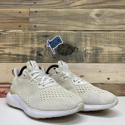 Adidas Alpha Bounce Zapatos Atléticos para Correr Para Mujer Talla 9 Beige Color Crema Foto 1 de 4