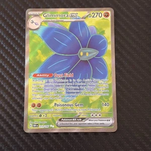 Pokémon Card - Glimmora ex 213/197 Sv03: Obsidian Flames Holo NM - Picture 1 of 2