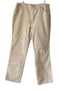 Pantalones de mezclilla Wrangler para hombre 38x32 color tostado corte vaquero Western Rodeo A001 4020 - Imagen 1 de 11