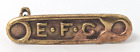 Vintage EFC Expectant Fathers Club Enfamil Advertising Diaper Safety Pin A24