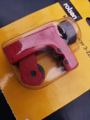 Mini Pipe Tube CUTTER 3mm - 22mm 15mm COPPER BRASS Red BRAKE PIPES   - Image 1 of 4