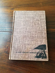 Judy Bolton The Haunted Attic by Margaret Sutton Red Tweed HC Book 1932 - Picture 1 of 9