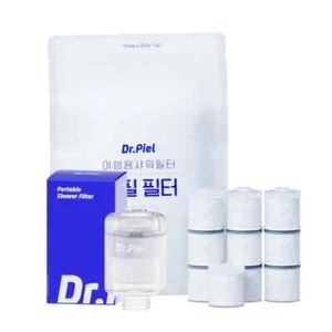 Dr.Piel Shower Head Filter Refill 10ea for Travel Korean Portable Water Purifier - Picture 1 of 1