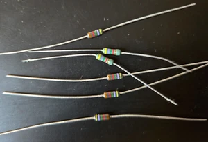 6pcs 47.5k ohm 1/4W 1% Metal Film Precision Axial Resistors ~ NEW ~ - Picture 1 of 1