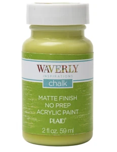 Waverly Inspirations 44631E Chalk Paint, Matte, Scallion Green, 2 Fl. Oz. - Picture 1 of 1