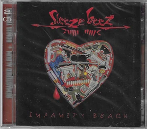 SLEEZE BEEZ - Insanity Beach 2CD Re-issue GLAM HAIR SLEAZE HARD ROCK NEW SEALED! - Picture 1 of 1