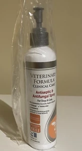Fórmula veterinaria clínica cuidado del pelaje champú antiséptico antifúngico perros gatos 8 oz - Imagen 1 de 10