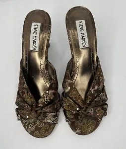 Steve Madden P Kiss Y2K Satin Heels 6M - Picture 1 of 8